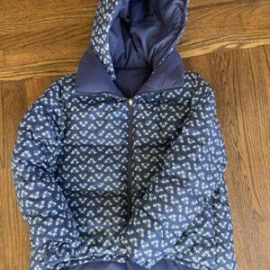 Hill House Reversible Edie Floral Puffer Coat- Size M